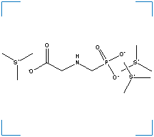 The chemical structure of Sulfosate