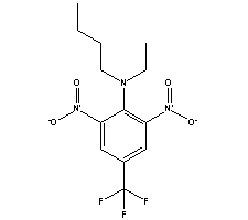 The chemical structure of Benefin