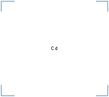 The chemical structure of Cadmium