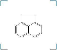 The chemical structure of acenaphthene