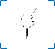 The chemical structure of Hymexazol