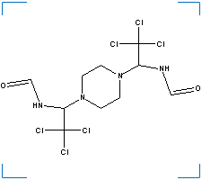 The chemical structure of Triforine