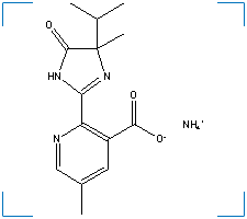 The chemical structure of Cadre