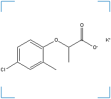 The chemical structure of Mecopex