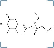 The chemical structure of Co-Ral