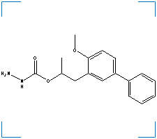 The chemical structure of Bifenazate