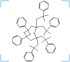 The chemical structure of Fenbutatin oxide